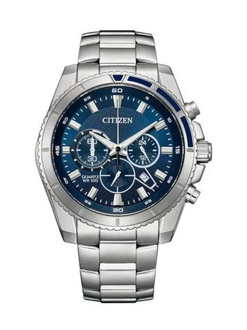 Men s Metal Wrist Watch Chronograph AN8201 57L - CITIZEN - BALAAN 1