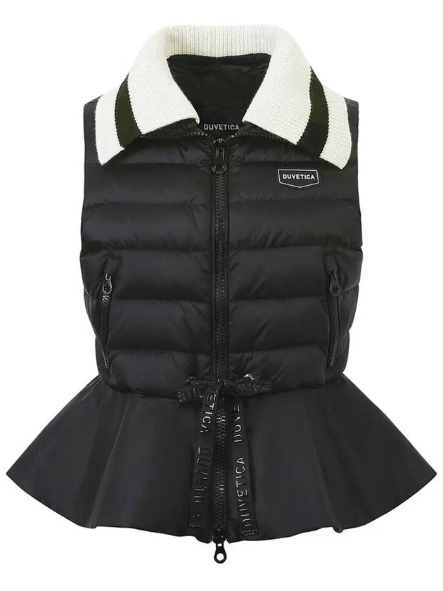 Women's Samona Padded Vest Black - DUVETICA - BALAAN 3