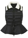 Women's Samona Padded Vest Black - DUVETICA - BALAAN 3