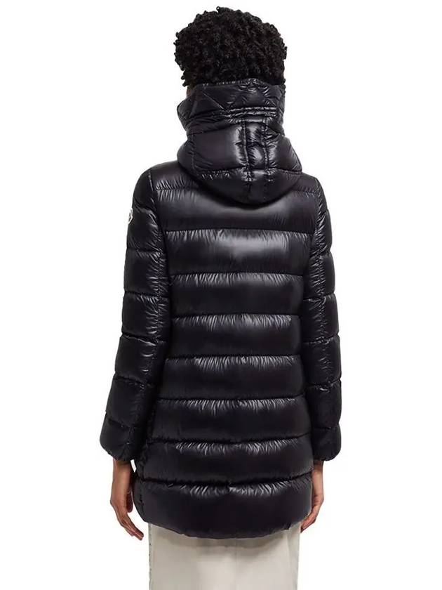 Women's Suyen Long Padding Black - MONCLER - BALAAN 6