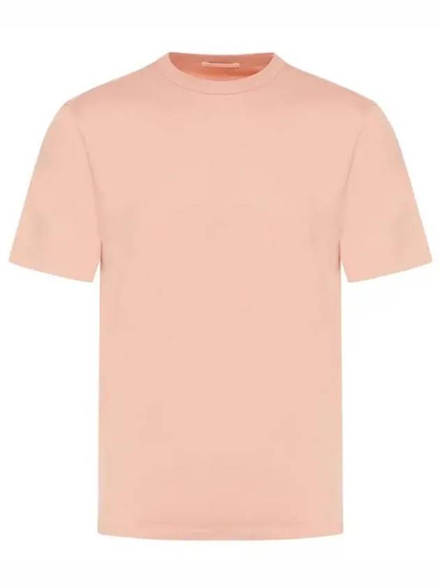 back logo patch short sleeve tshirt pink - TEN C - BALAAN 1