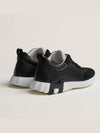 Bouncing Leather Low Top Sneakers Noir - HERMES - BALAAN 6