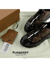 Men's Monogram Print Arthur Low Top Sneakers Brown - BURBERRY - BALAAN 10