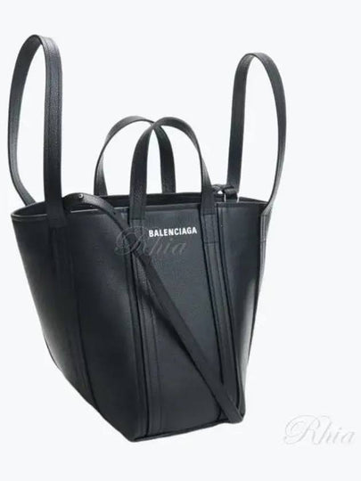 Calfskin Everyday Tote Bag Black - BALENCIAGA - BALAAN 2