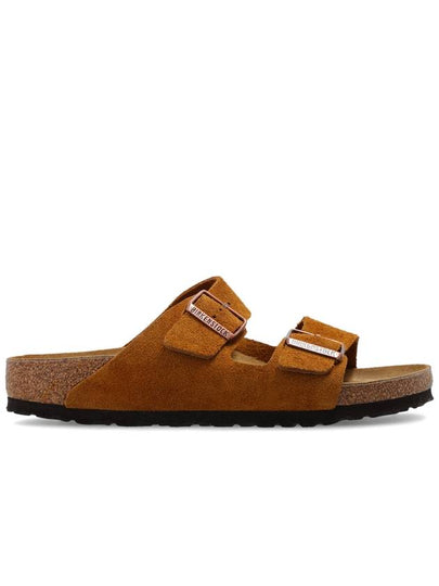 Arizona Suede Slider Sandals 1027082 - BIRKENSTOCK - BALAAN 2