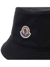 Women s Logo Patch Bucket Hat 3B00052 57843 999 24F - MONCLER - BALAAN 4