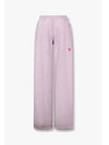 Apple Logo Washed S Pants Indian Pink - ALEXANDER WANG - BALAAN 1