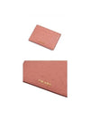 Logo Card Wallet Pink - PRADA - BALAAN 6