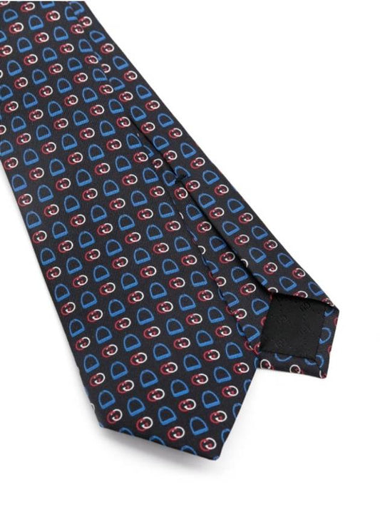 So Caramel Busan Interlocking G Print Tie 7691794EAA1 - GUCCI - BALAAN 2