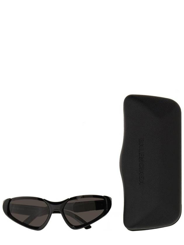 Xpander Rectangle Sunglasses Black - BALENCIAGA - BALAAN 4