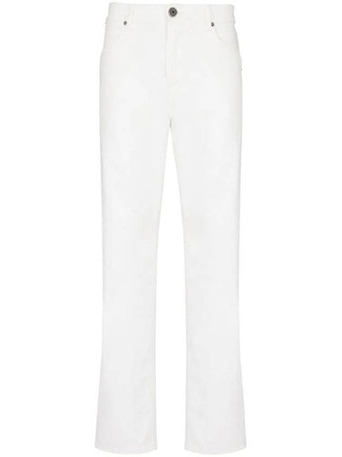 Balmain Regular Denim Pants White Wash Clothing - BALMAIN - BALAAN 1