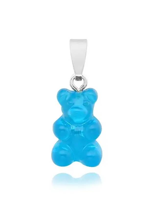 Nostalgia Bear Classic Azure silver pendant charm - CRYSTAL HAZE - BALAAN 2