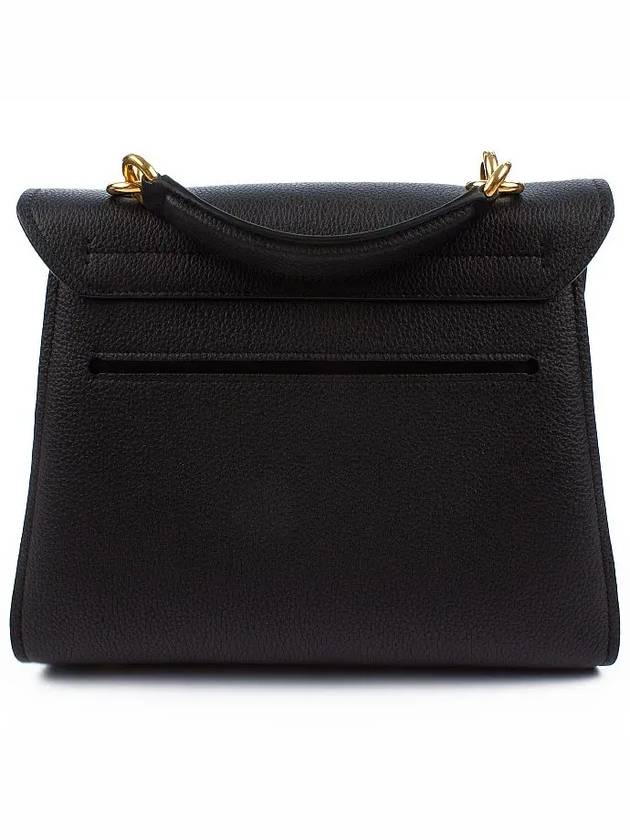 Gancini Small Tote Bag Black - SALVATORE FERRAGAMO - BALAAN 6