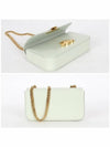 Triomphe Shiny Calfskin Chain Shoulder Bag Jade - CELINE - BALAAN 4