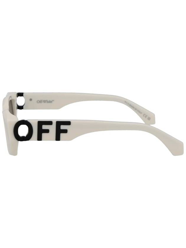 Sunglasses OERI124S24PLA001 0107 WHITE DARK GRAY - OFF WHITE - BALAAN 4