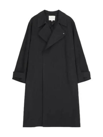 soft double coat dark navy - STUDIO NICHOLSON - BALAAN 1