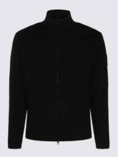 Extra Fine Zipper Cardigan Black - CP COMPANY - BALAAN 2