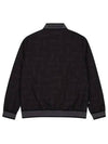 Men s printed blouson jumper 1104GXWP BLACK - BLACK&WHITE - BALAAN 2