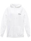 BB Logo Oversized Hoodie White - BALENCIAGA - BALAAN 1