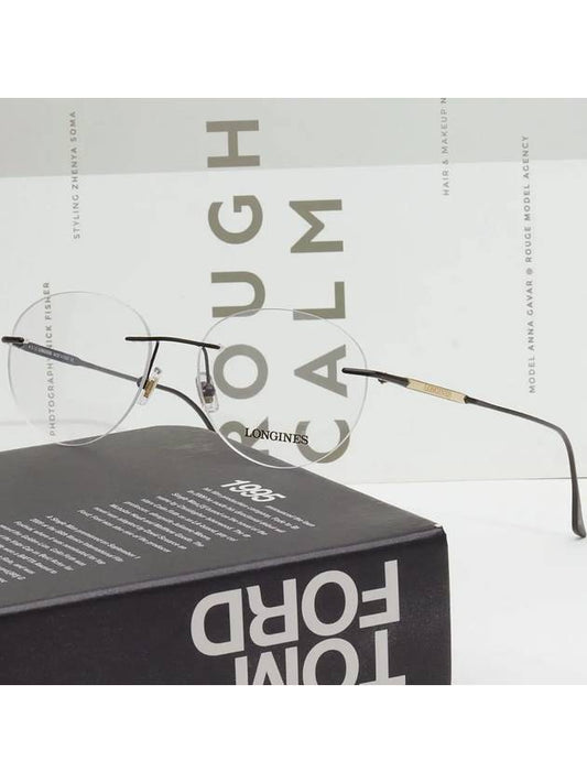 Glasses Frame LG5002H 002 Men Women Rimless Glasses - LONGINES - BALAAN 2