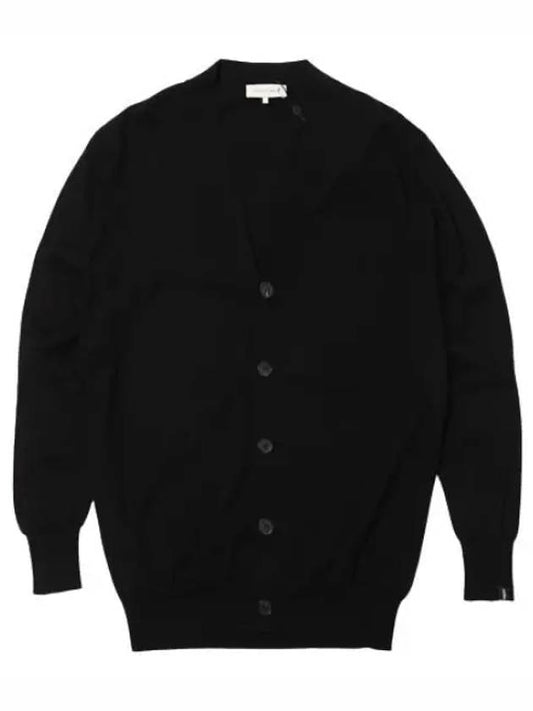 cotton cardigan black men - MACKINTOSH - BALAAN 1