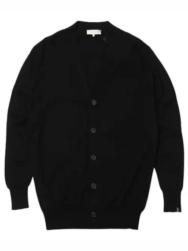 cotton cardigan black - MACKINTOSH - BALAAN 1