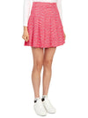 Golf Adina Print Skirt Pink - J.LINDEBERG - BALAAN 4