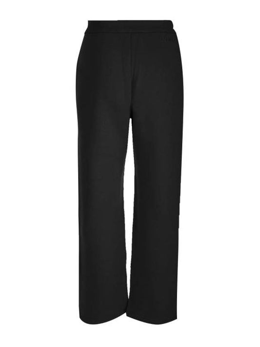 Damiana Straight Pants Black - MAX MARA - BALAAN 1