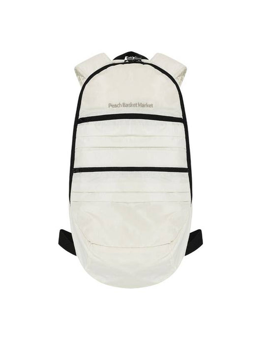 Layer Backpack Cream - PEACH BASKET MARKET - BALAAN 2