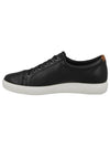 Soft 7 Low Top Sneakers Black - ECCO - BALAAN 4