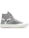 Women s High Top Sneakers Converse Sports Shoes A10214C Gray - CONVERSE - BALAAN 1