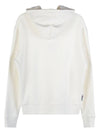 Embroidered Iconic Logo Cotton Hoodie White - AUTRY - BALAAN 3