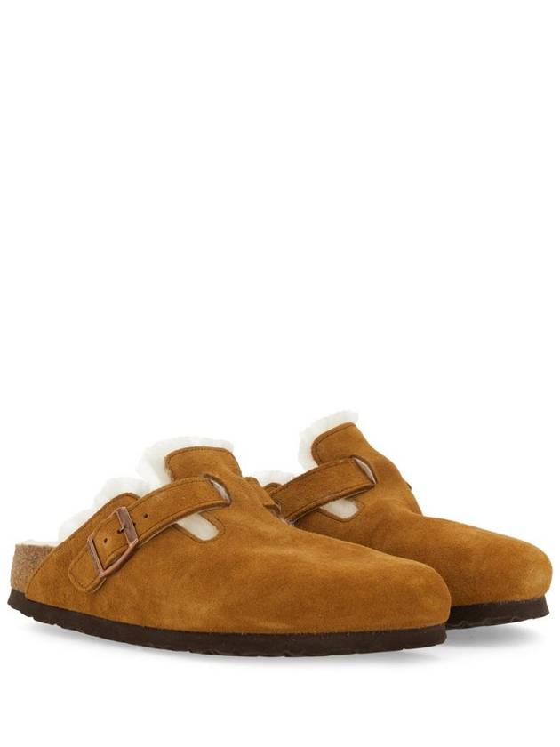 Boston Fur Shearling Mule Mink - BIRKENSTOCK - BALAAN 3