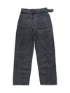 Twisted Belt Straight Jeans Indigo - LEMAIRE - BALAAN 2