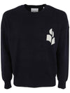 Evans Logo Crew Neck Knit Top Naver - ISABEL MARANT - BALAAN 2