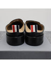 Varsity Grain Leather Penny Bloafer Black - THOM BROWNE - BALAAN 6