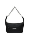 Raver Medium Shoulder Bag Black - BALENCIAGA - BALAAN 1