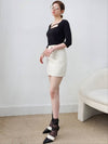 Tweed mini skirt tweed Mini skirt - PRETONE - BALAAN 6