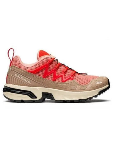 ACS OG Low Top Sneakers Natural Shortbread Poppy Red - SALOMON - BALAAN 1