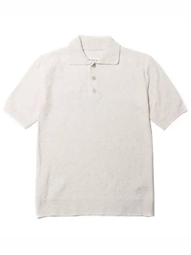 Signature stitch knit short sleeve collar tie - MAISON MARGIELA - BALAAN 1