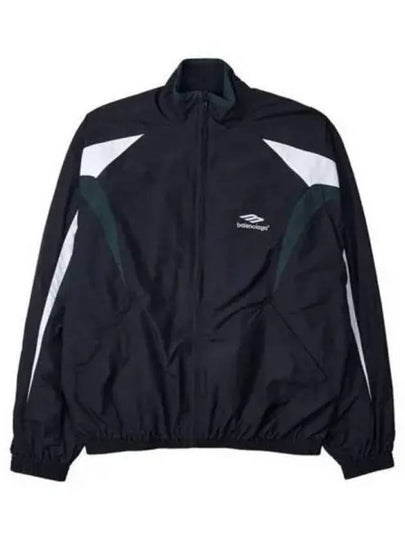 3B Sports Icon Track Jacket Black - BALENCIAGA - BALAAN 2