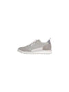 Vitello Alumni Trainer Caprede Low Top Sneakers Grey - THOM BROWNE - BALAAN 2