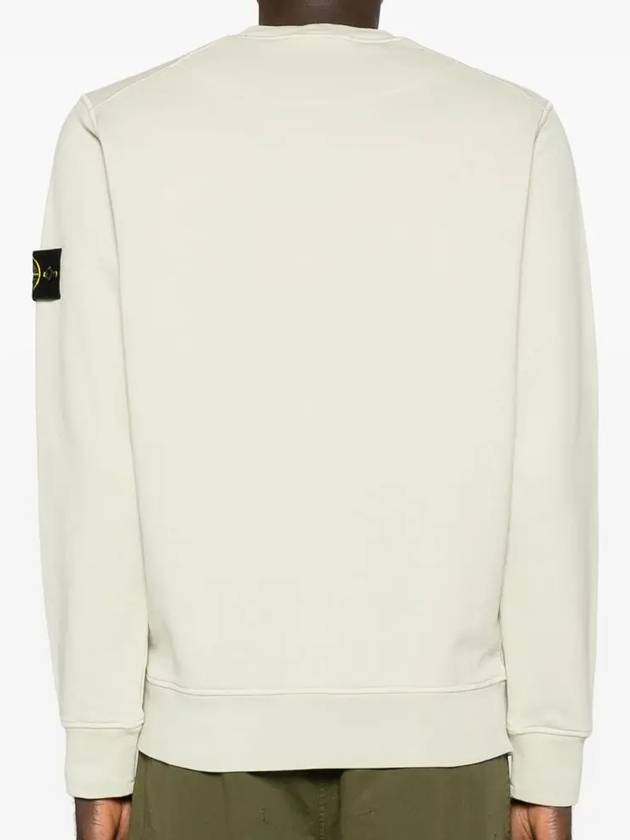 Wappen Patch Garment Dyed Sweatshirt Pistachio - STONE ISLAND - BALAAN 5