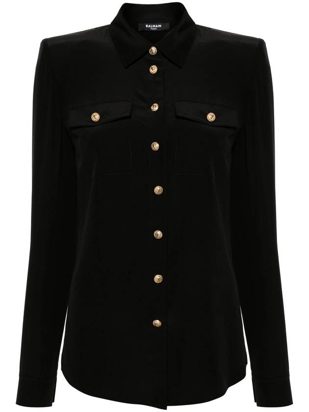 Balmain Shirts Black - BALMAIN - BALAAN 1