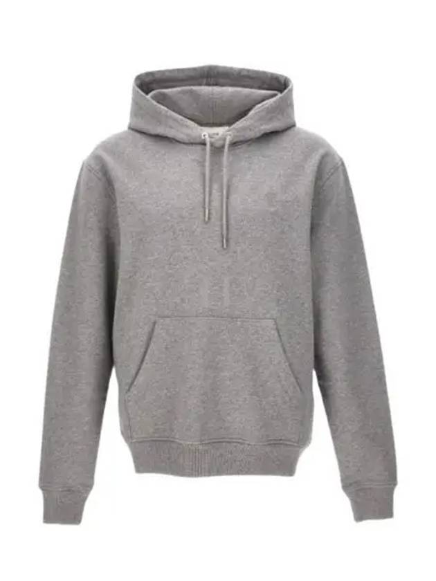 Mini Heart Logo Hoodie Heather Grey - AMI - BALAAN 2