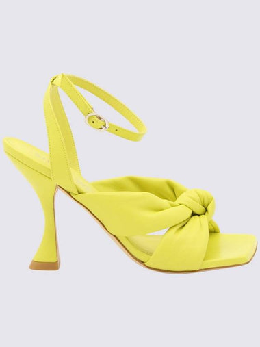 Stuart Weitzman Pistachio Leather Playa Ankle Strap Sandals - STUART WEITZMAN - BALAAN 1