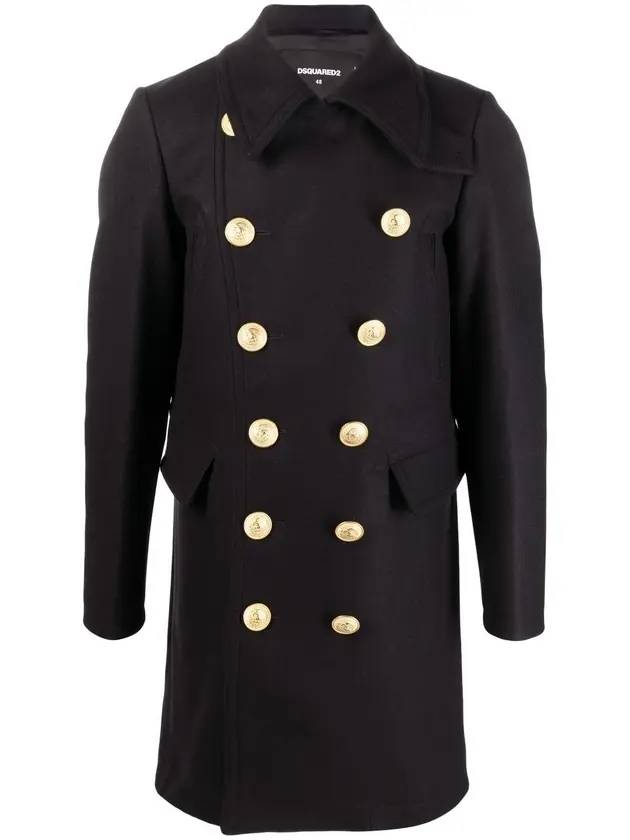 double coat black - DSQUARED2 - BALAAN.