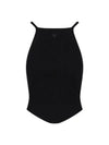 Holistic Ribbed Knit Sleeveless Black - COURREGES - BALAAN 2