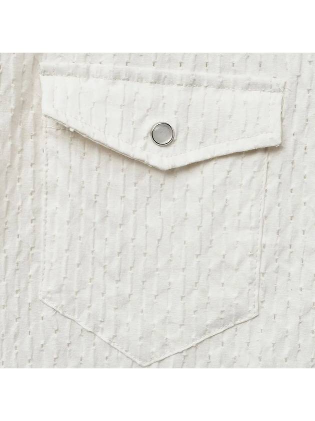 Classic Cotton Regular Long Sleeve Shirt White - NOIRER - BALAAN 7