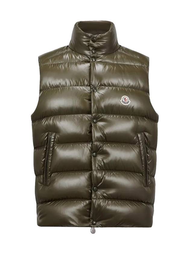 Tibb Down Vest Olive Green - MONCLER - BALAAN 8